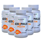 Acidophilus Pectin Probiotic Supplement - Digestive Support 60 Capsules 60 Servings / 450 mg Non-GMO - Gluten free - Wheat free HALLUSA NATURAL