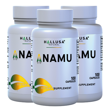 Anamu Organic Supplement, 100 capsules, 100 servings / 450 mg Natural anti-inflammatory- Non-GMO- Gluten-Free,No Fillers or Additives Guaranteed by HALLUSA NATURAL