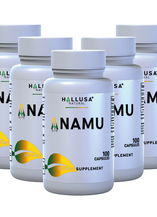 Anamu Organic Supplement, 100 capsules, 100 servings / 450 mg Natural anti-inflammatory- Non-GMO- Gluten-Free,No Fillers or Additives Guaranteed by HALLUSA NATURAL
