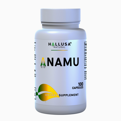 Anamu Organic Supplement, 100 capsules, 100 servings / 450 mg Natural anti-inflammatory- Non-GMO- Gluten-Free,No Fillers or Additives Guaranteed by HALLUSA NATURAL