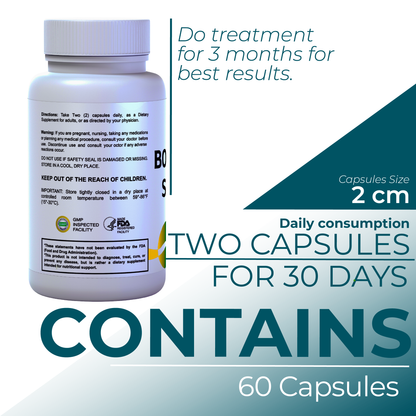 Boswellia Serrata Extract 600 mg - Supplement for Inflammation - Joint Support Supplement - Ayurvedic SupplementS - 60 capsules 30 serving HALLUSA NATURAL