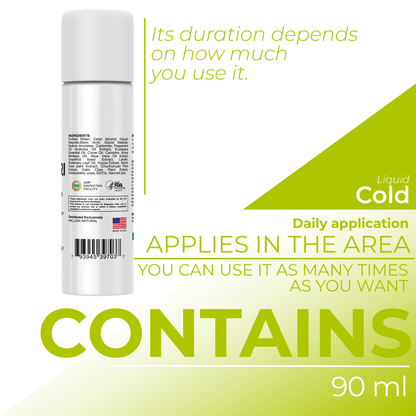 HALLARTHRI - Roll-on 3 oz, 90 ml - Peppermint Camphor Arnica - Fast acting, No side effects - Hallusa Natural