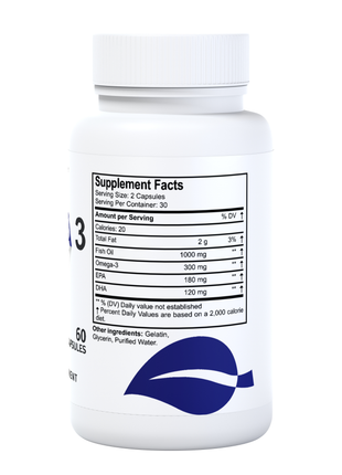 OMEGA 3 FISH OIL - 1000mg
