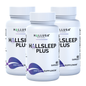 Hallsleep Plus - Sleep Support Supplement - Ashwagandha, L-theanine, and melatonin - 60 Capsules 30 serving HALLUSA NATURAL