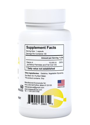 VITAMIN A - 10,000 IU