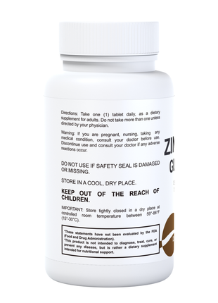 ZINC 25 MG - GLUCONATE