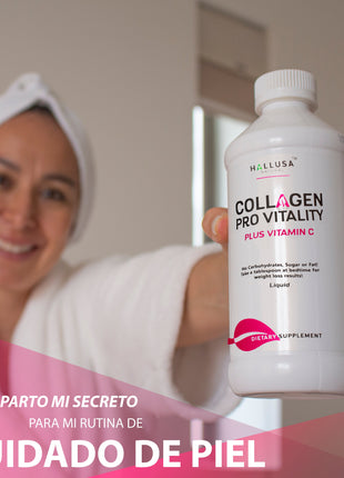 OFFER 1: 3 LIQUID COLLAGEN PRO VITALITY FREE BIOTIN